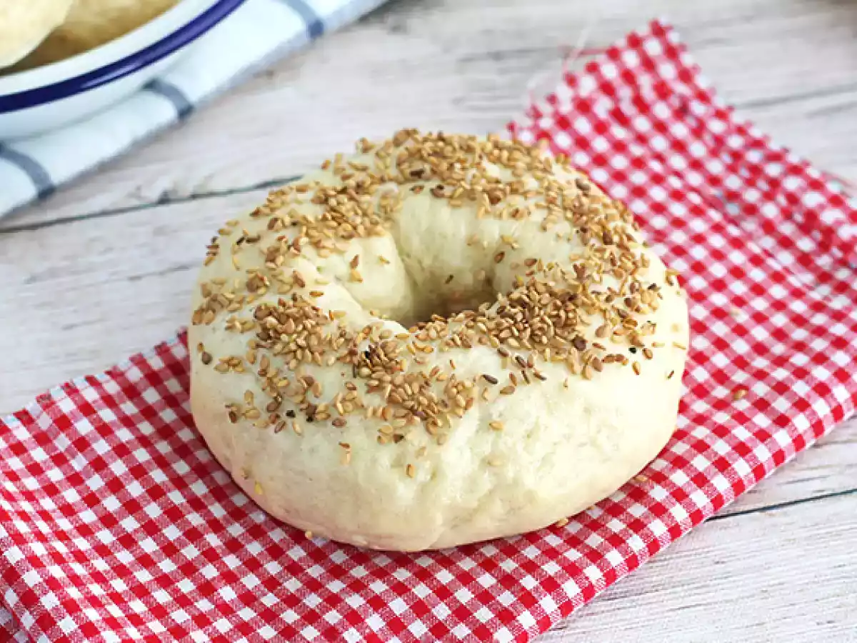 Pão Bagel - foto 2