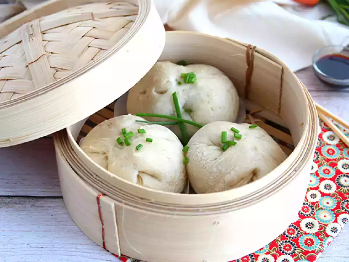 Pão Bao (ou Bao Bun), um pão cozido a vapor - foto 2