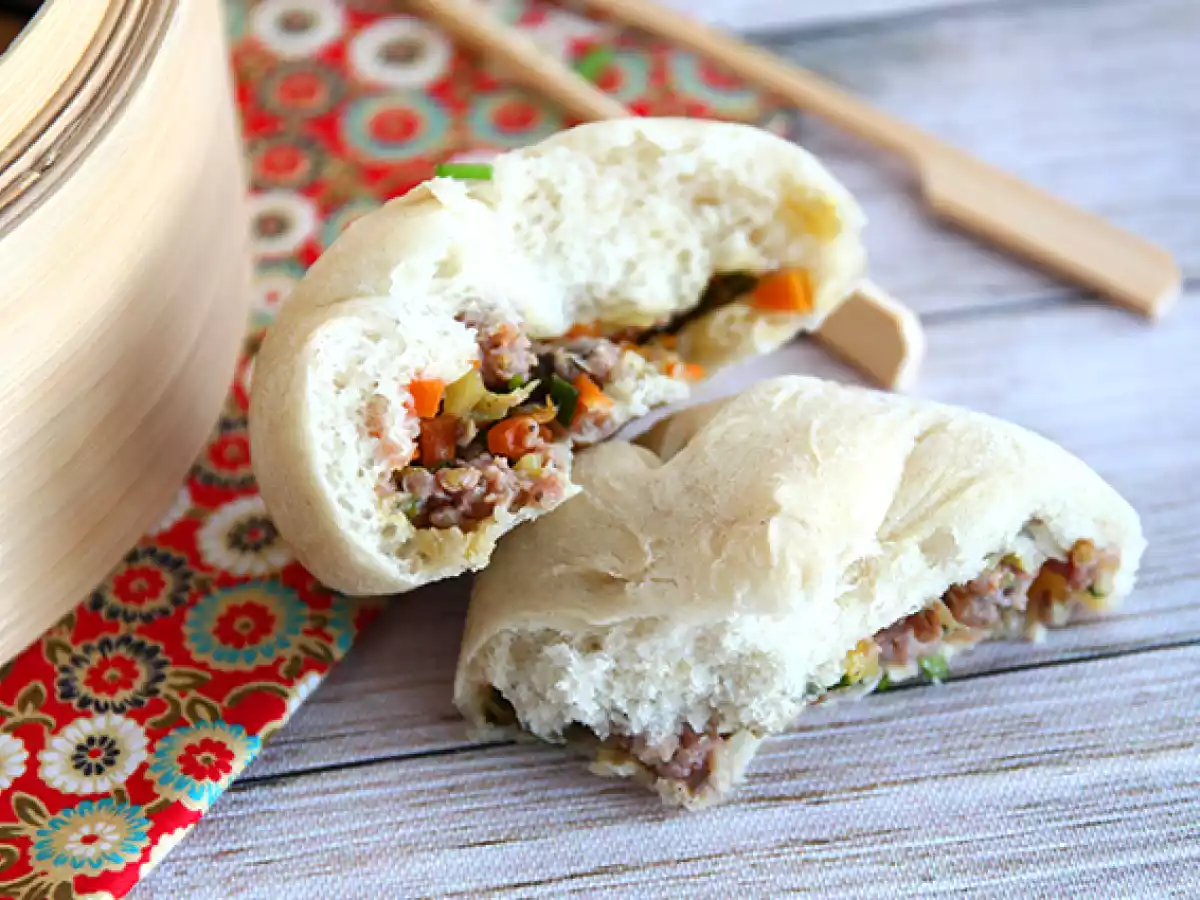 Pão Bao (ou Bao Bun), um pão cozido a vapor - foto 3