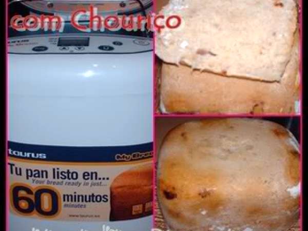 Pão caseiro com Chouriço