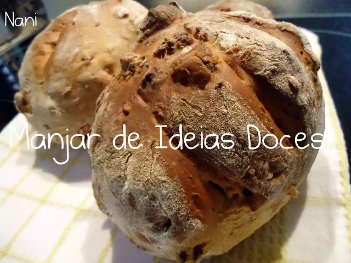 Pão com Chouriço e Bacon