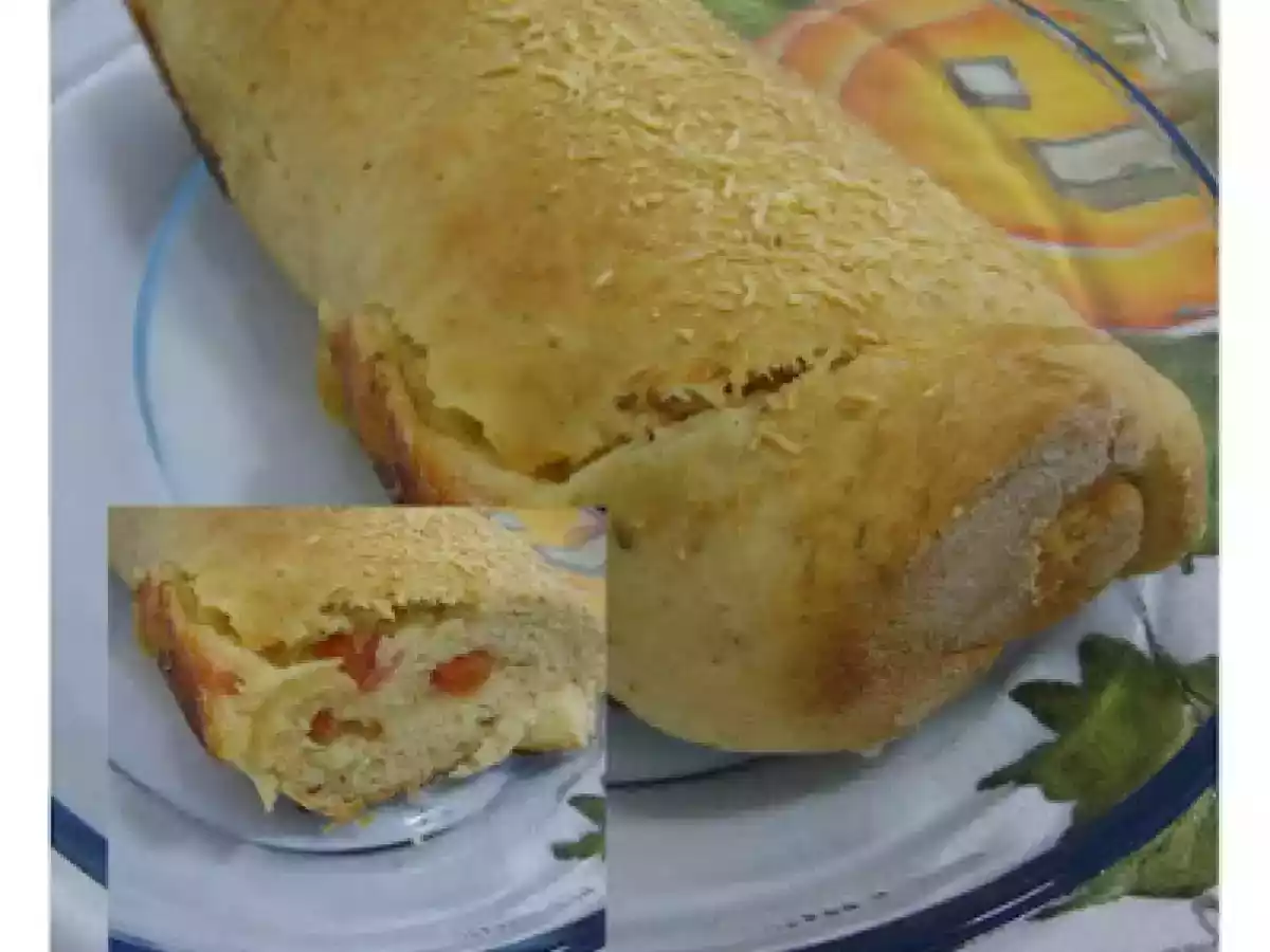 Pão com fermento de bolo