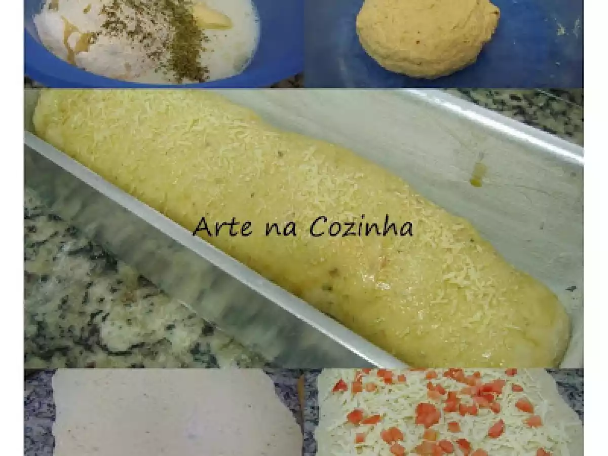 Pão com fermento de bolo - foto 2