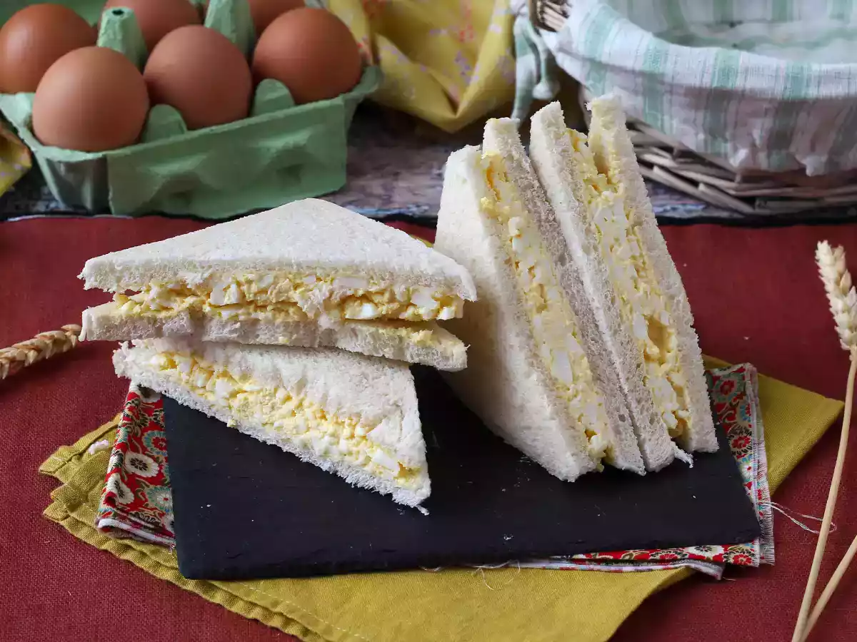 Pão com ovo, o famoso sanduíche japonês Tamago Sando