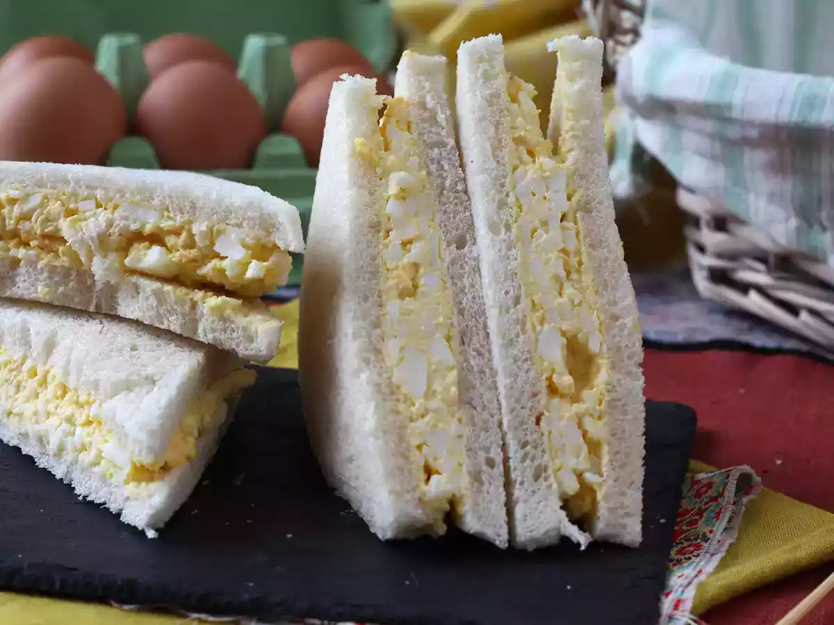 Pão com ovo, o famoso sanduíche japonês Tamago Sando - foto 2