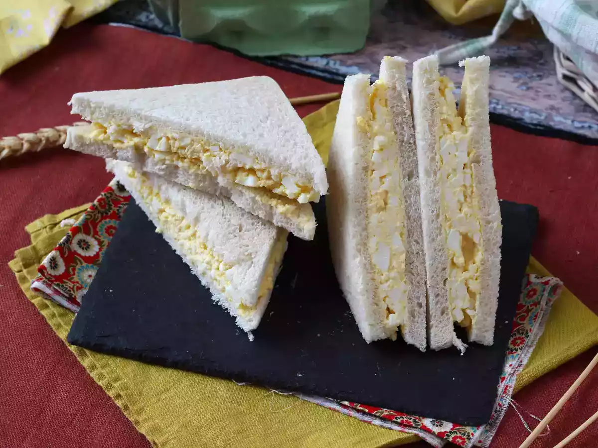 Pão com ovo, o famoso sanduíche japonês Tamago Sando - foto 5