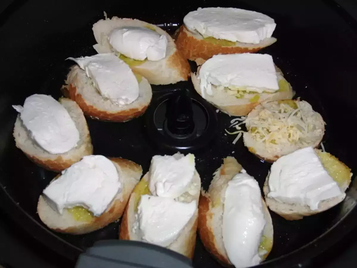 Pão d'Alho na actifry