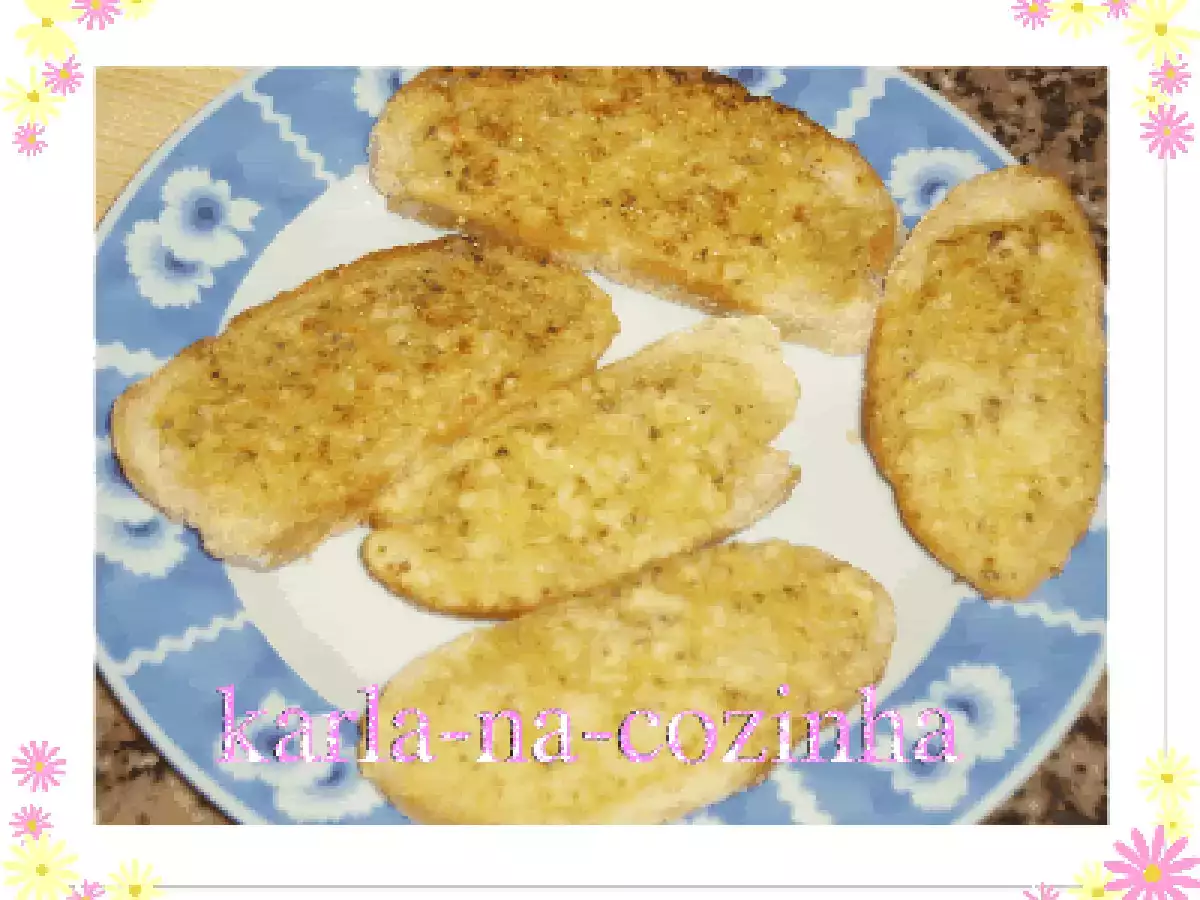 Pão de alho com oregãos - foto 2