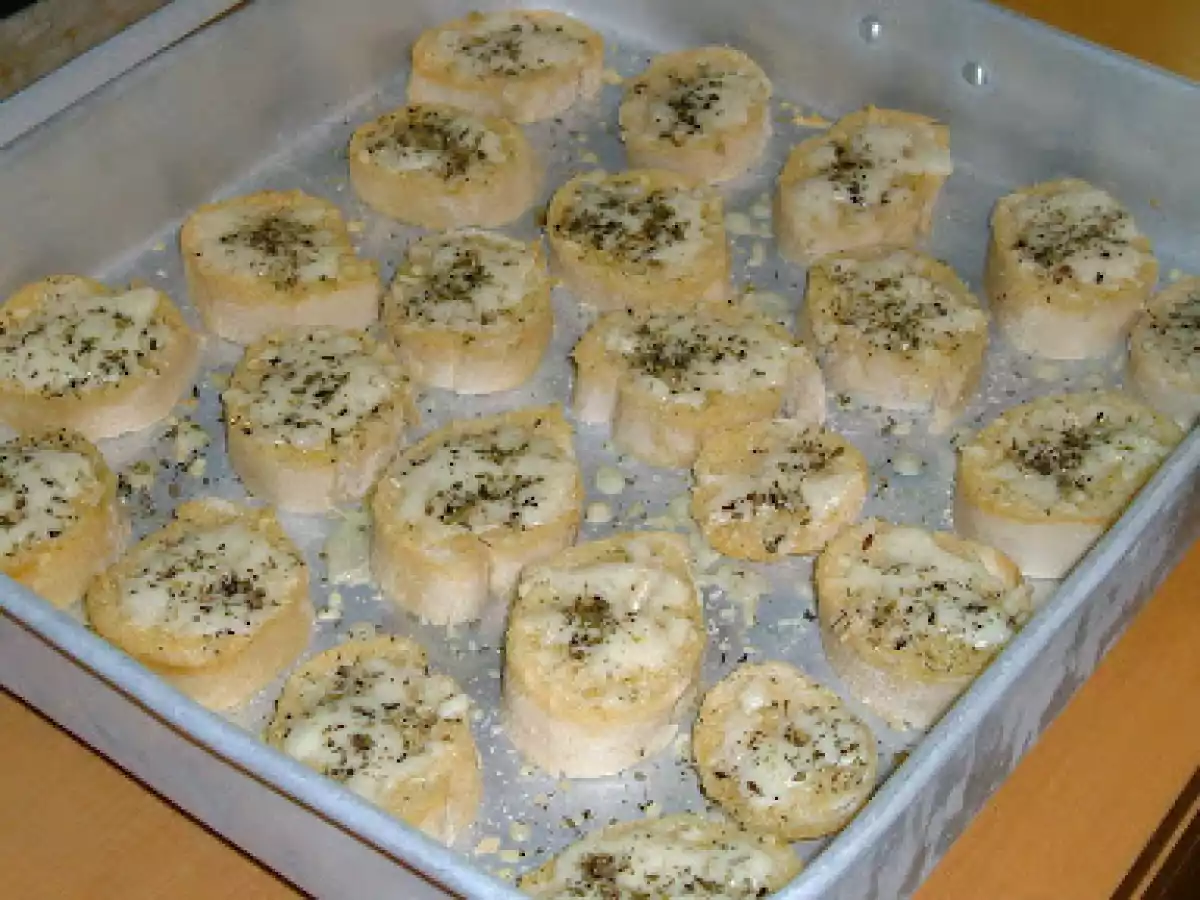 Pão de alho com queijo
