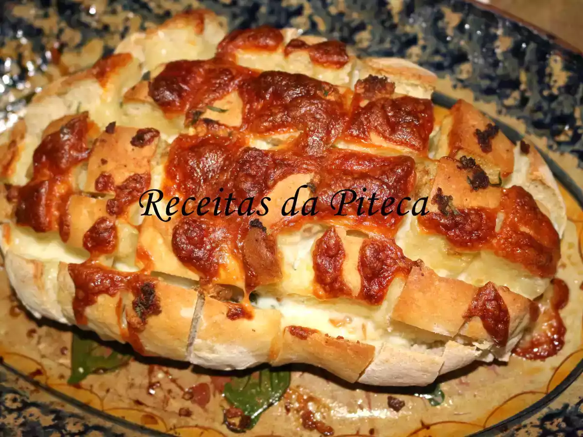 Pão de alho e cebola