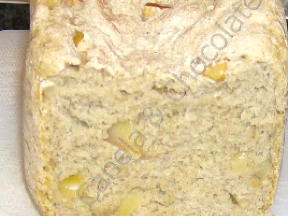 Pão de Aveia, Maçã e Canela