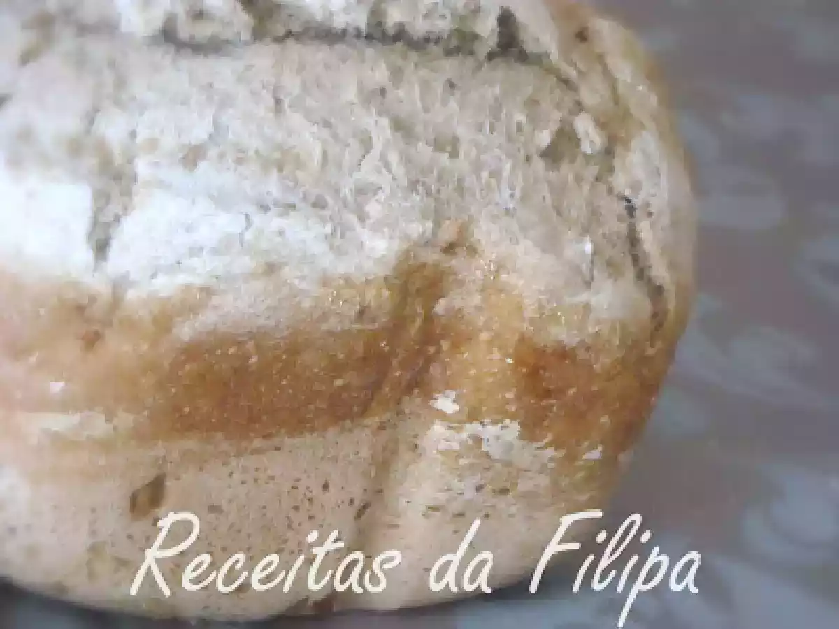 Pão de avelã e canela