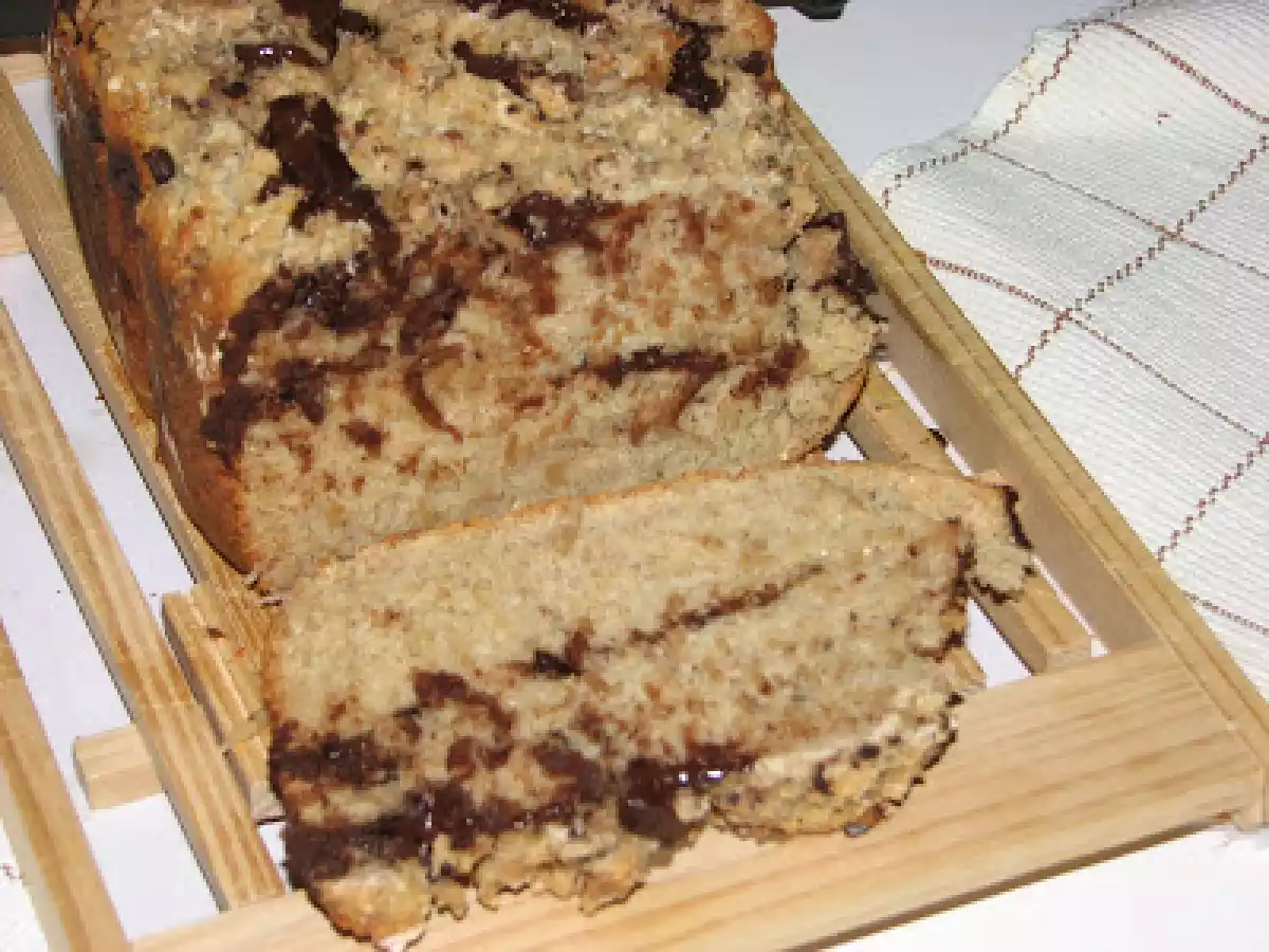 Pão de banana e chocolate - foto 2