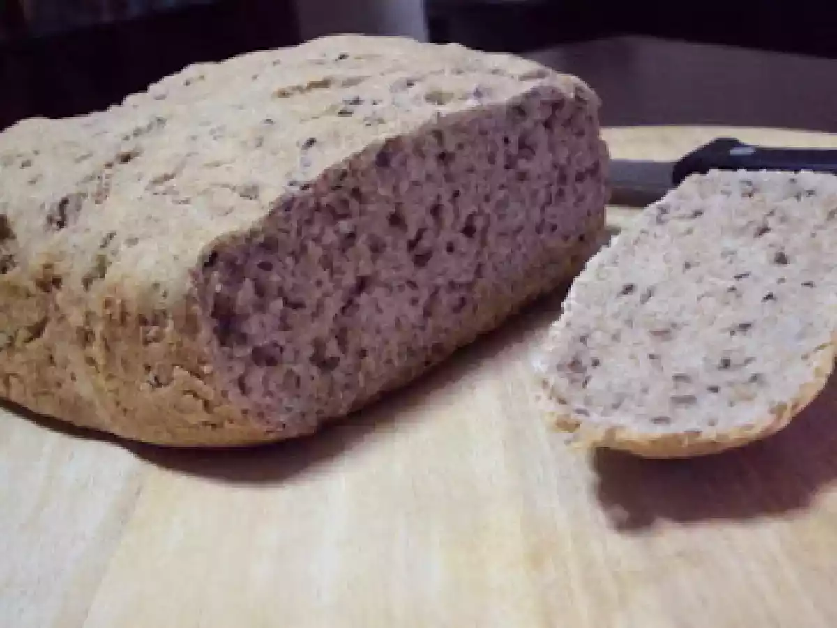 Pão de Centeio com Sementes de Girassol e Linhaça
