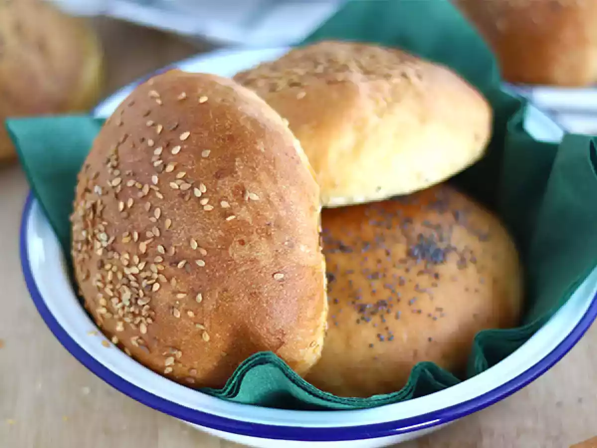 Pão de Hamburguer, receita caseira - foto 2