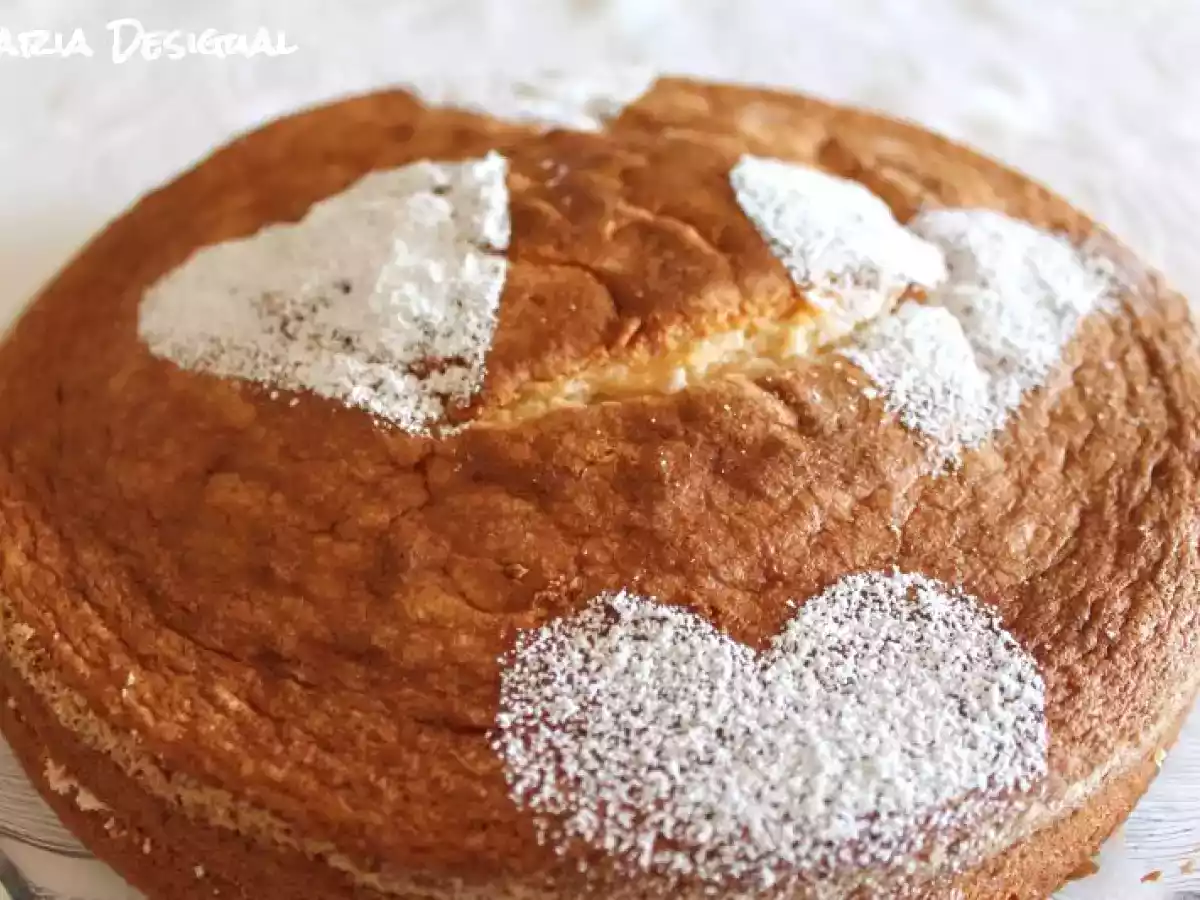 Pão-de-Ló à Antiga com Recheio de Ovos Moles