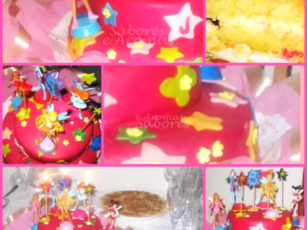 Pão de Ló com Ananás e Chantilly, e as Winx - foto 5