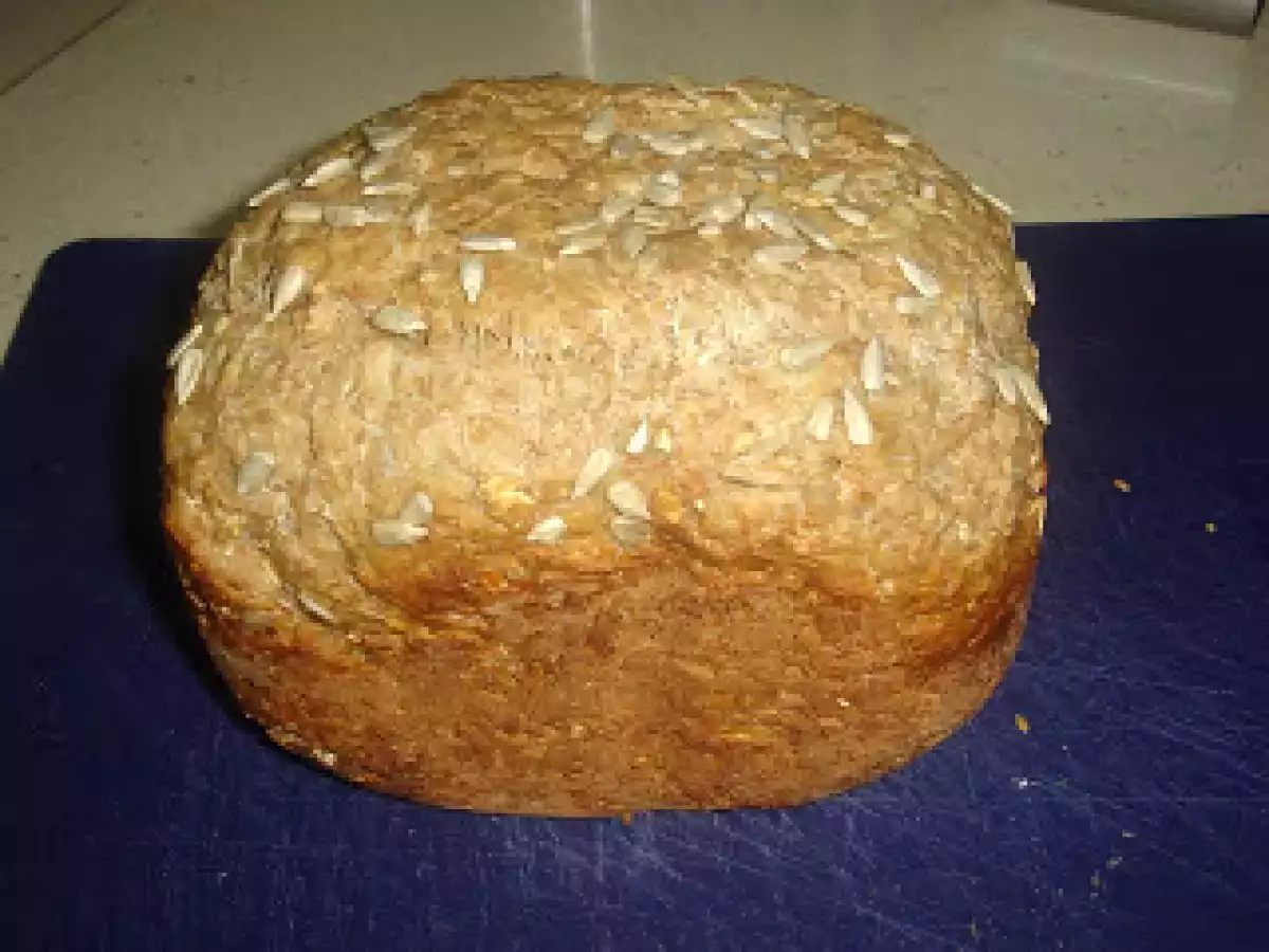 Pão de Trigo e Centeio com Cereais