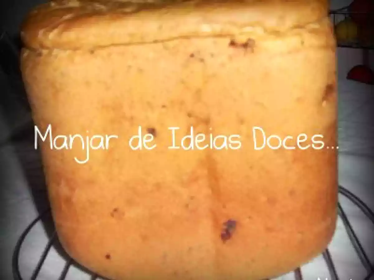 Pão de Uvas Passas e Cerveja Preta