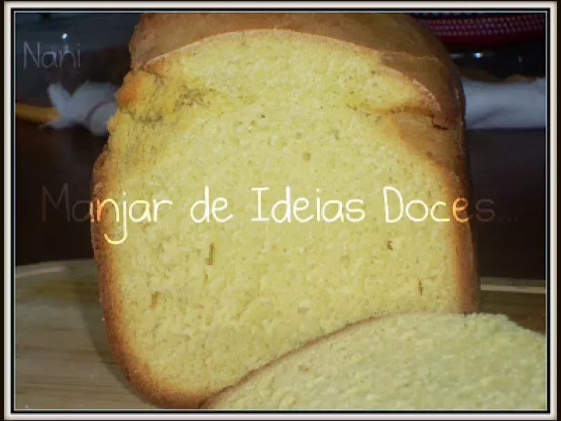 Pão Doce com Farinha Custard