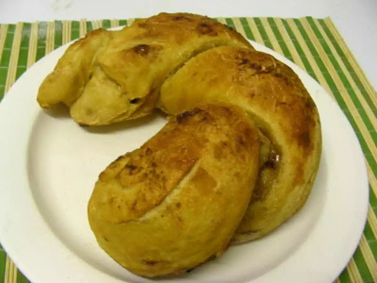 Pão doce (enrolado com açúcar e canela) - foto 2