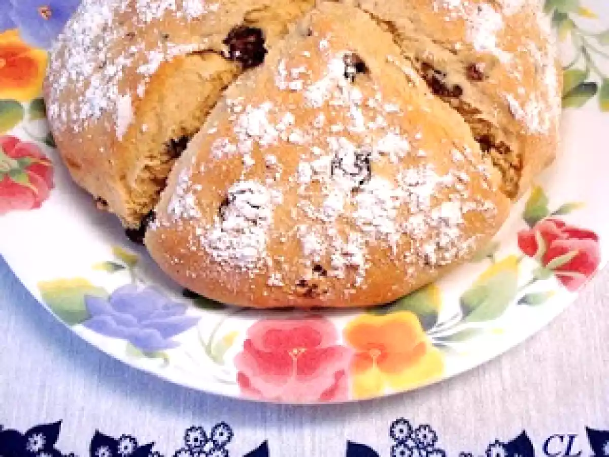Pão Irlandes com Cranberries e Passas - foto 2