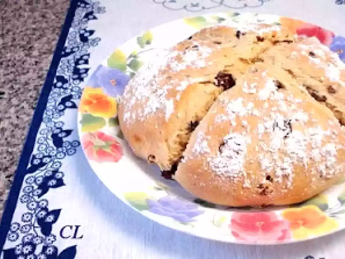 Pão Irlandes com Cranberries e Passas - foto 3