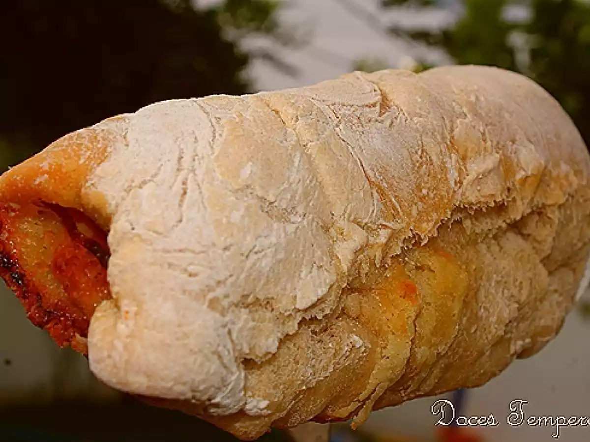 Pão, pães com chouriço e com bacon - foto 3