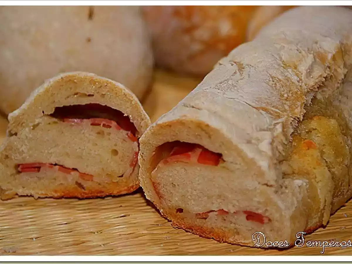 Pão, pães com chouriço e com bacon - foto 4