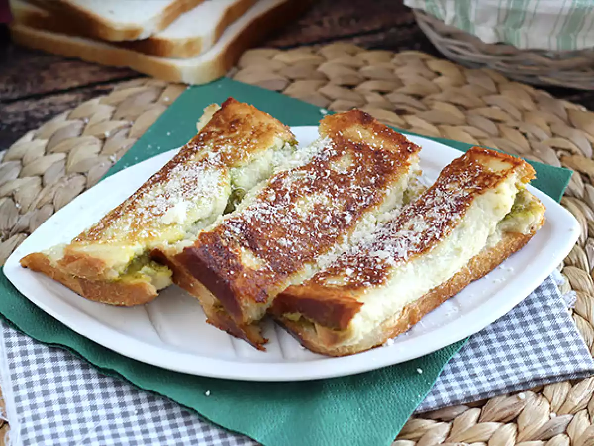 Pão perdido ao pesto - foto 3