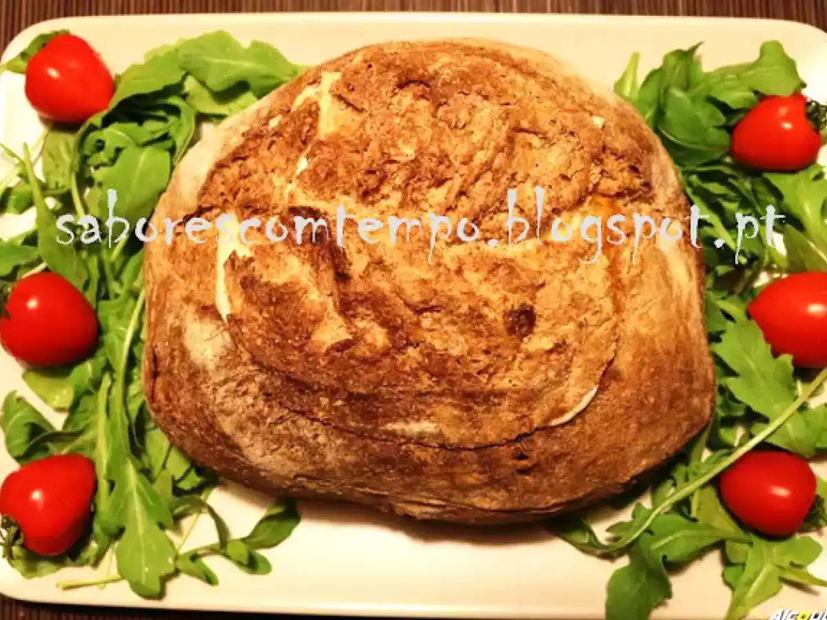 Pão Recheado com atum e grelos - foto 2