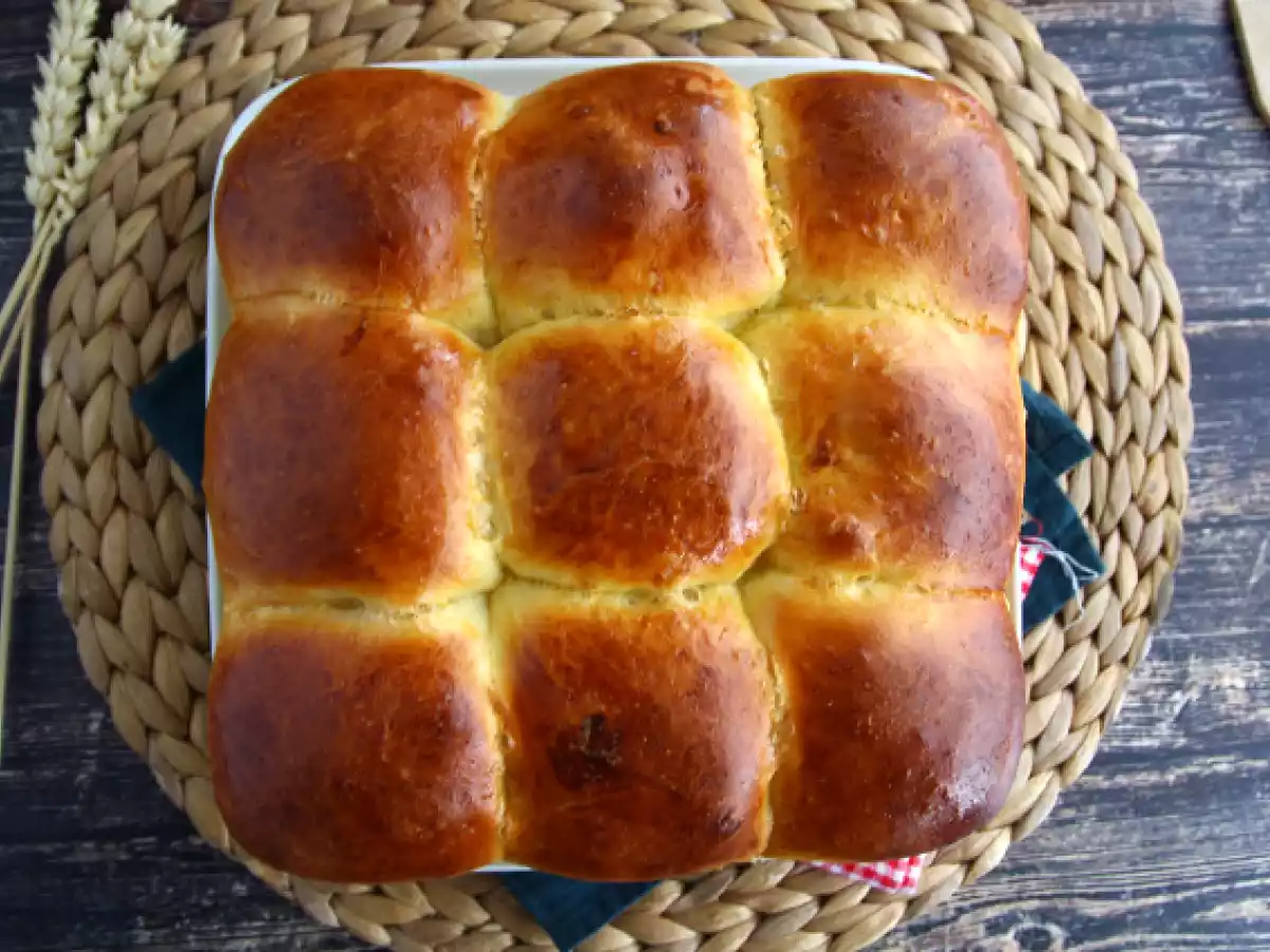 Pão recheado queijo e presunto - foto 5