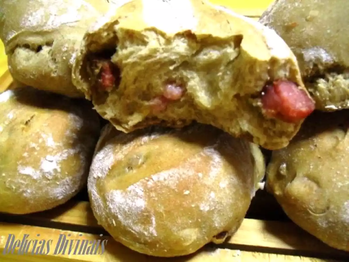 Pão Rústico com Chouriço e Bacon - foto 2
