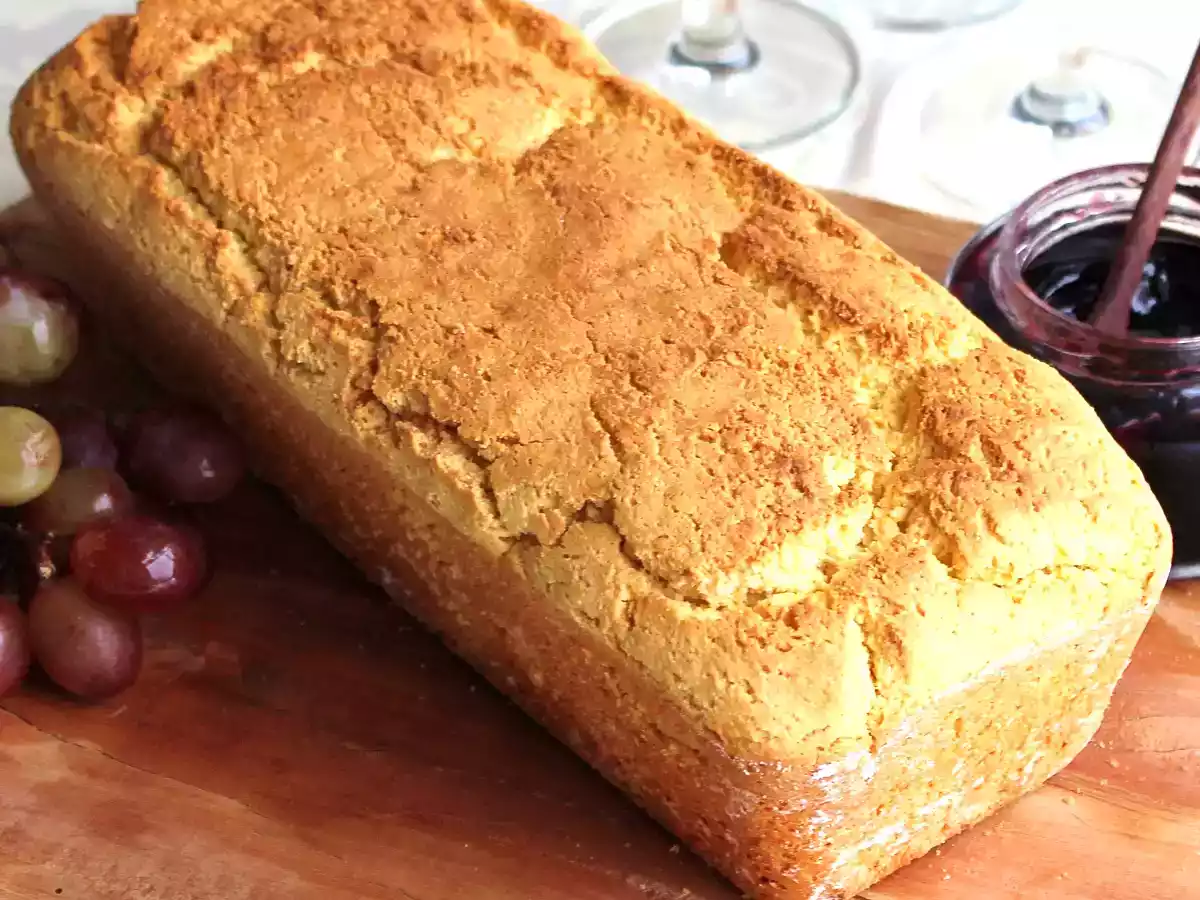 Pão Salgado de Fubá (Sem glúten)