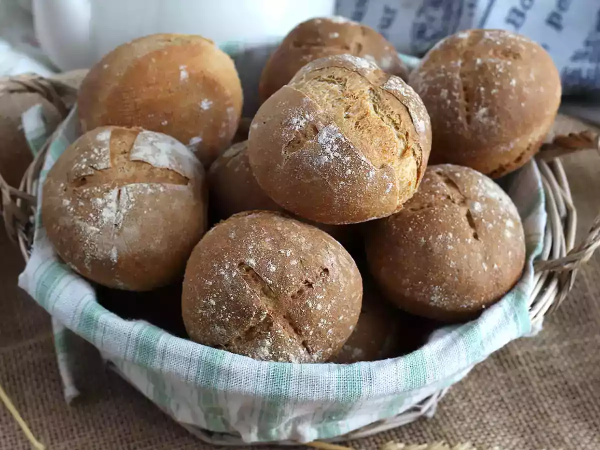 Pão sem amassar - Pão de preguiçoso - foto 4