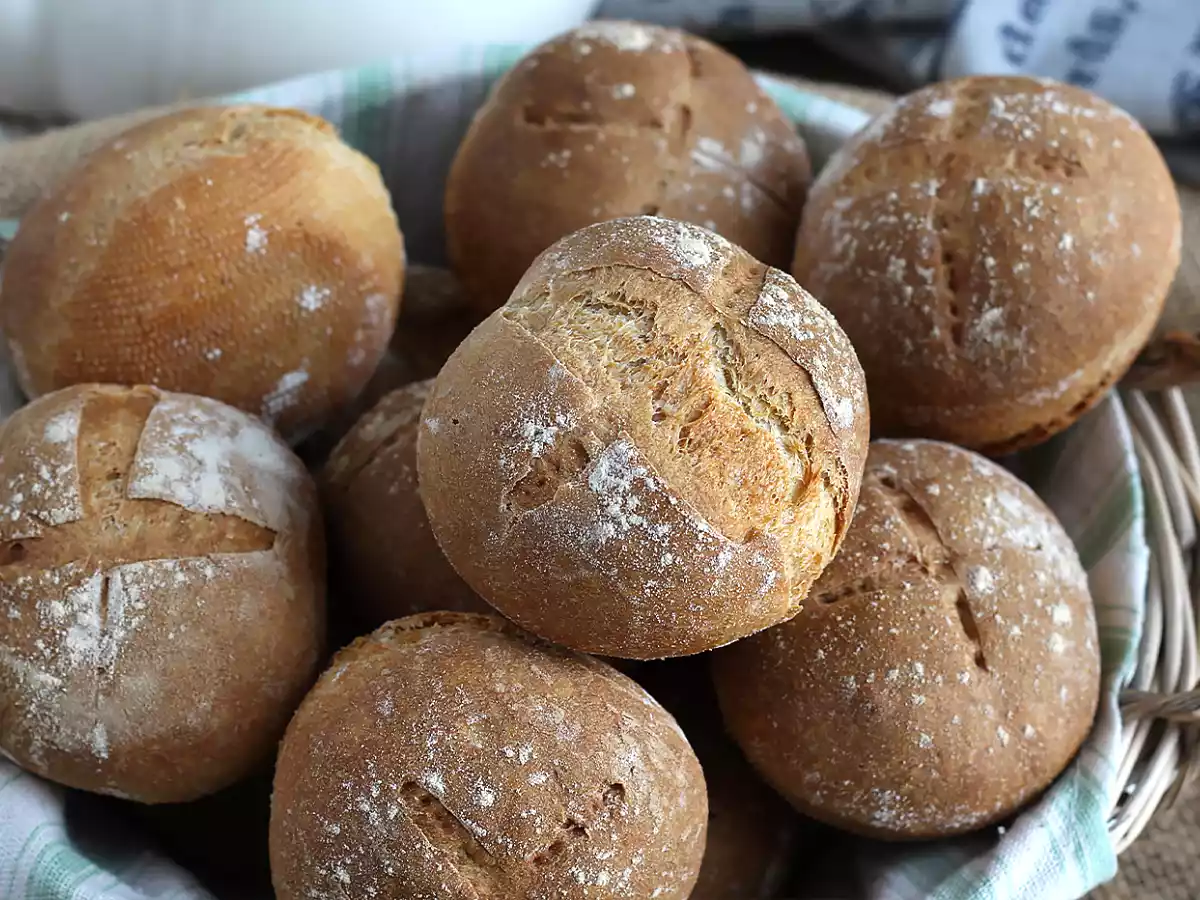 Pão sem amassar - Pão de preguiçoso - foto 6