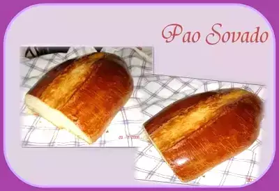 Pão sovado igual da padaria (nique & dé)