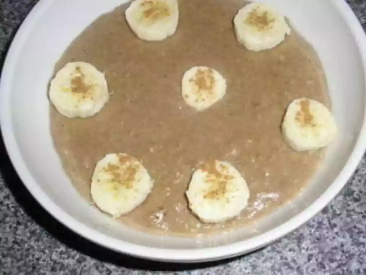 Papas de aveia com banana