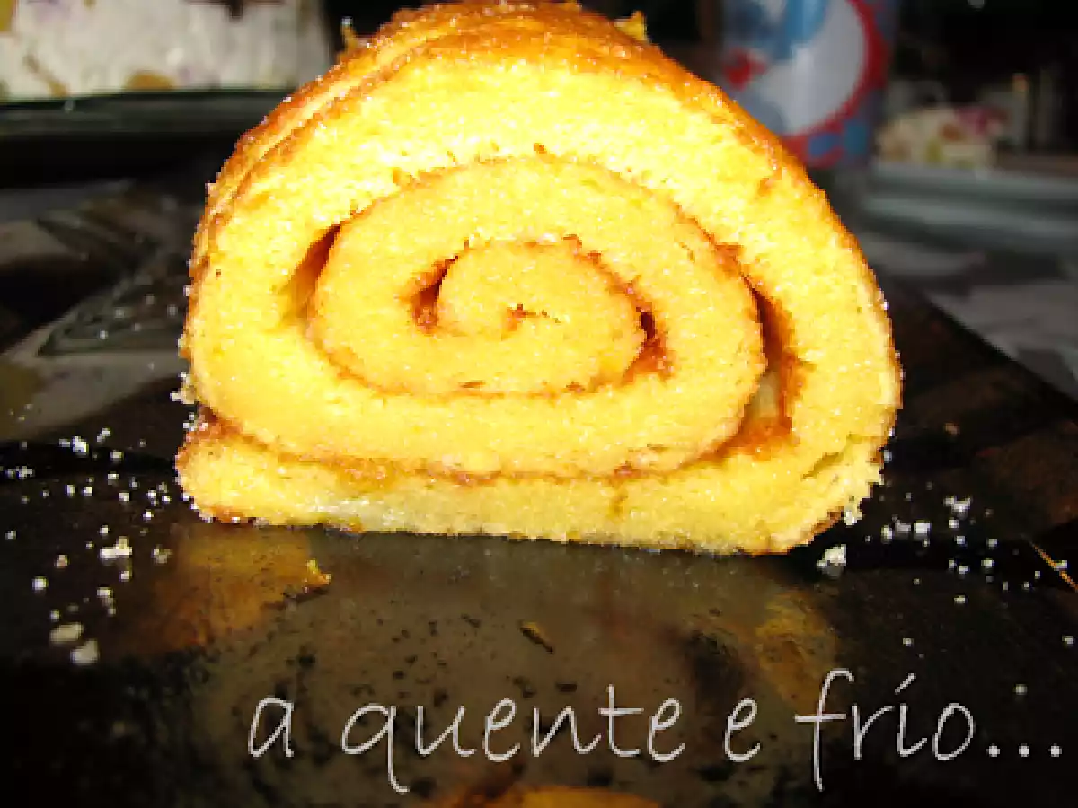 Parabéns Diogo - Torta Dourada de Laranja