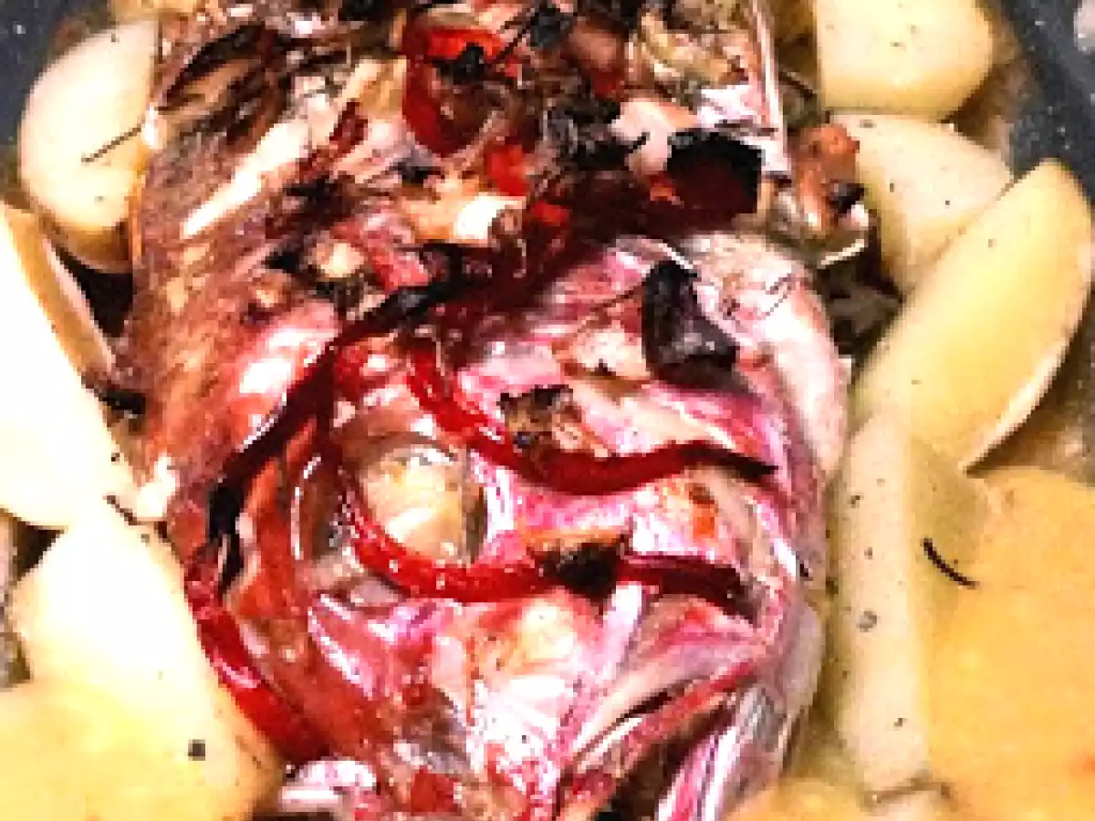 Pargo Assado com Pirão de Camarão Fumeiro e Farofa Crocante - foto 2