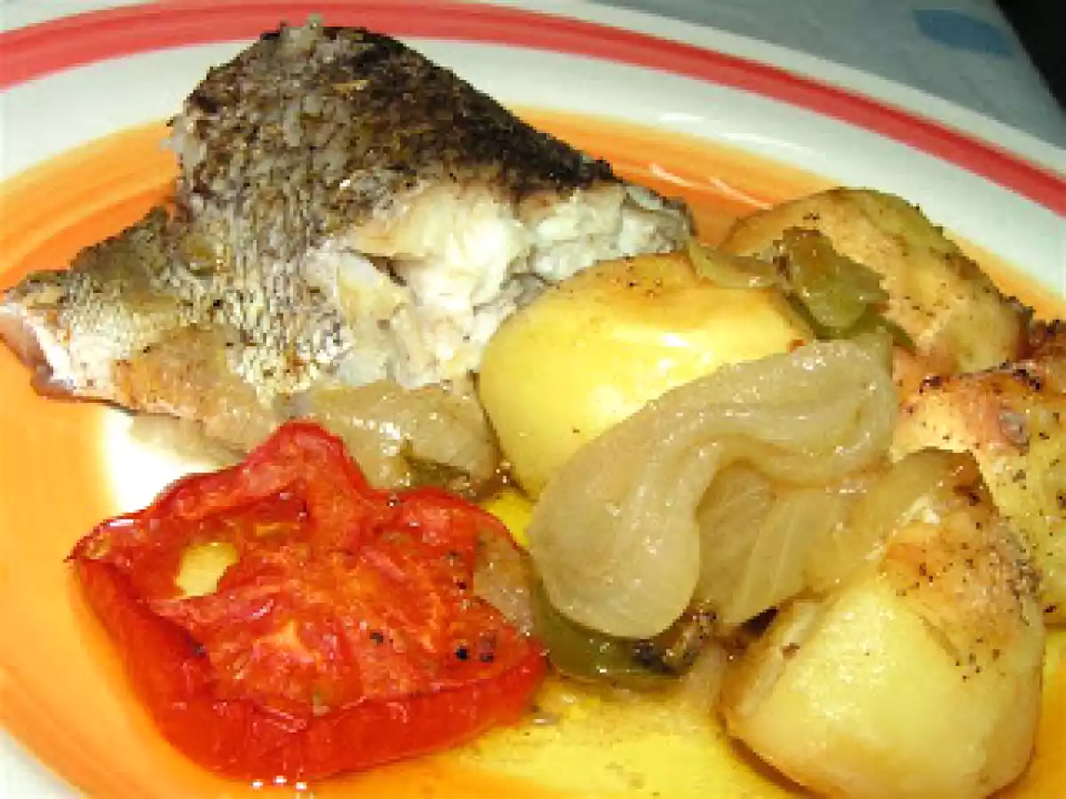 Pargo no forno