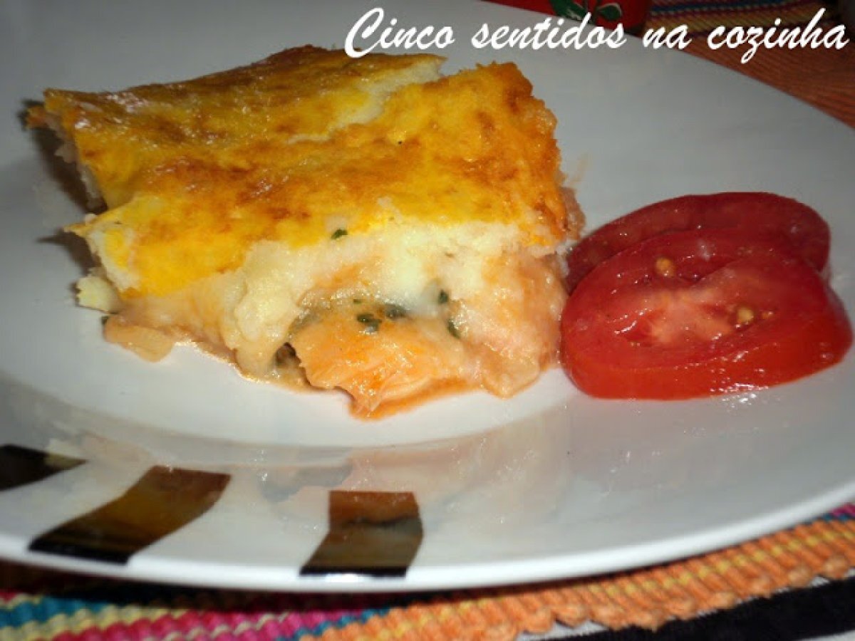Parmentier de bacalhau
