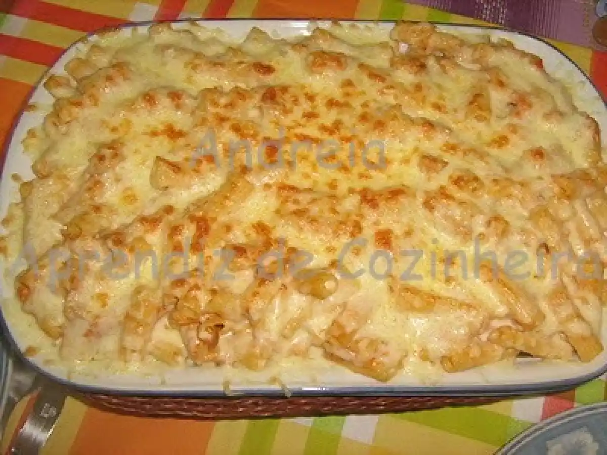 Pasta com Atum no forno
