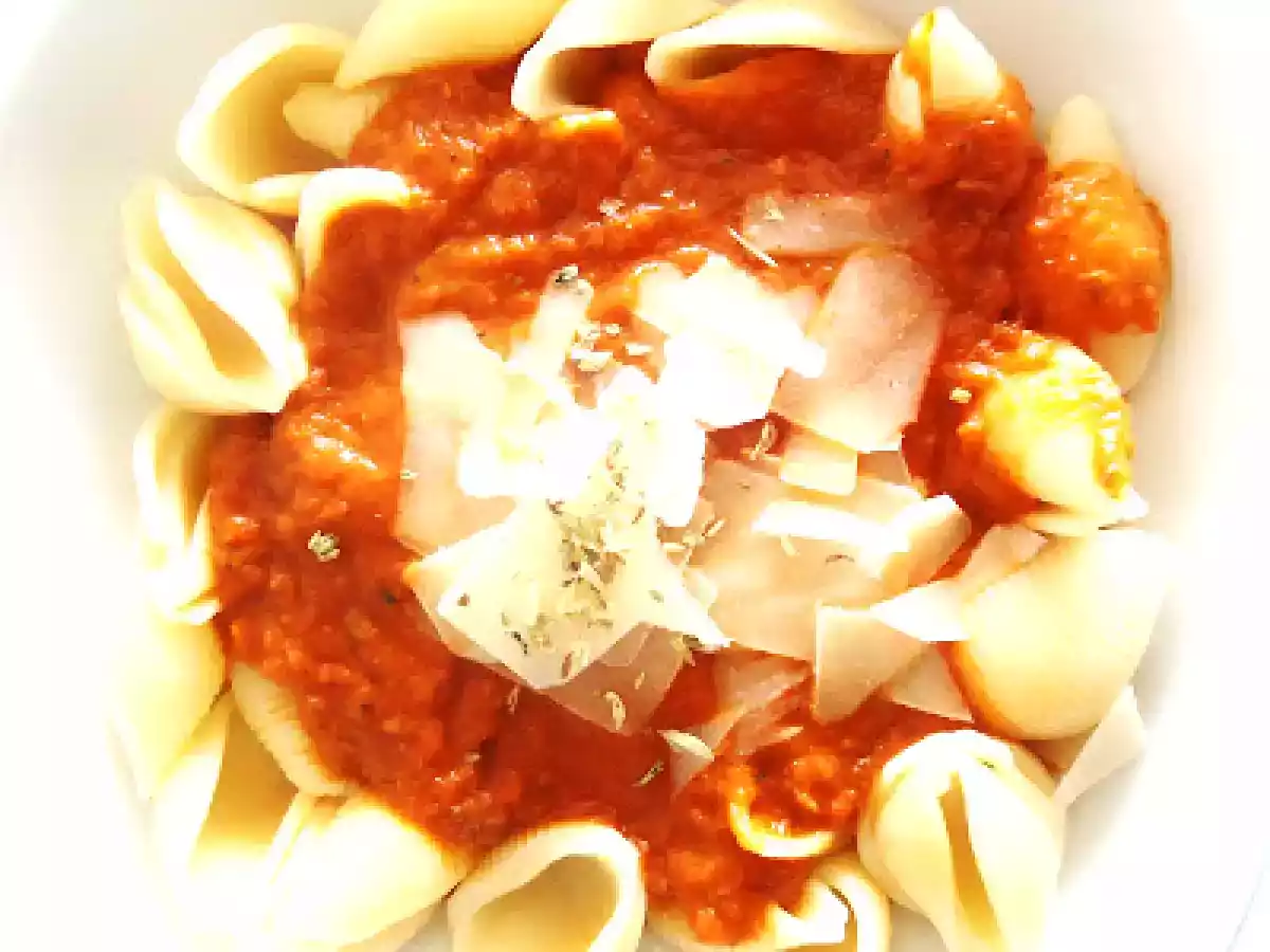 Pasta com Molho de Tomate Rico - foto 2