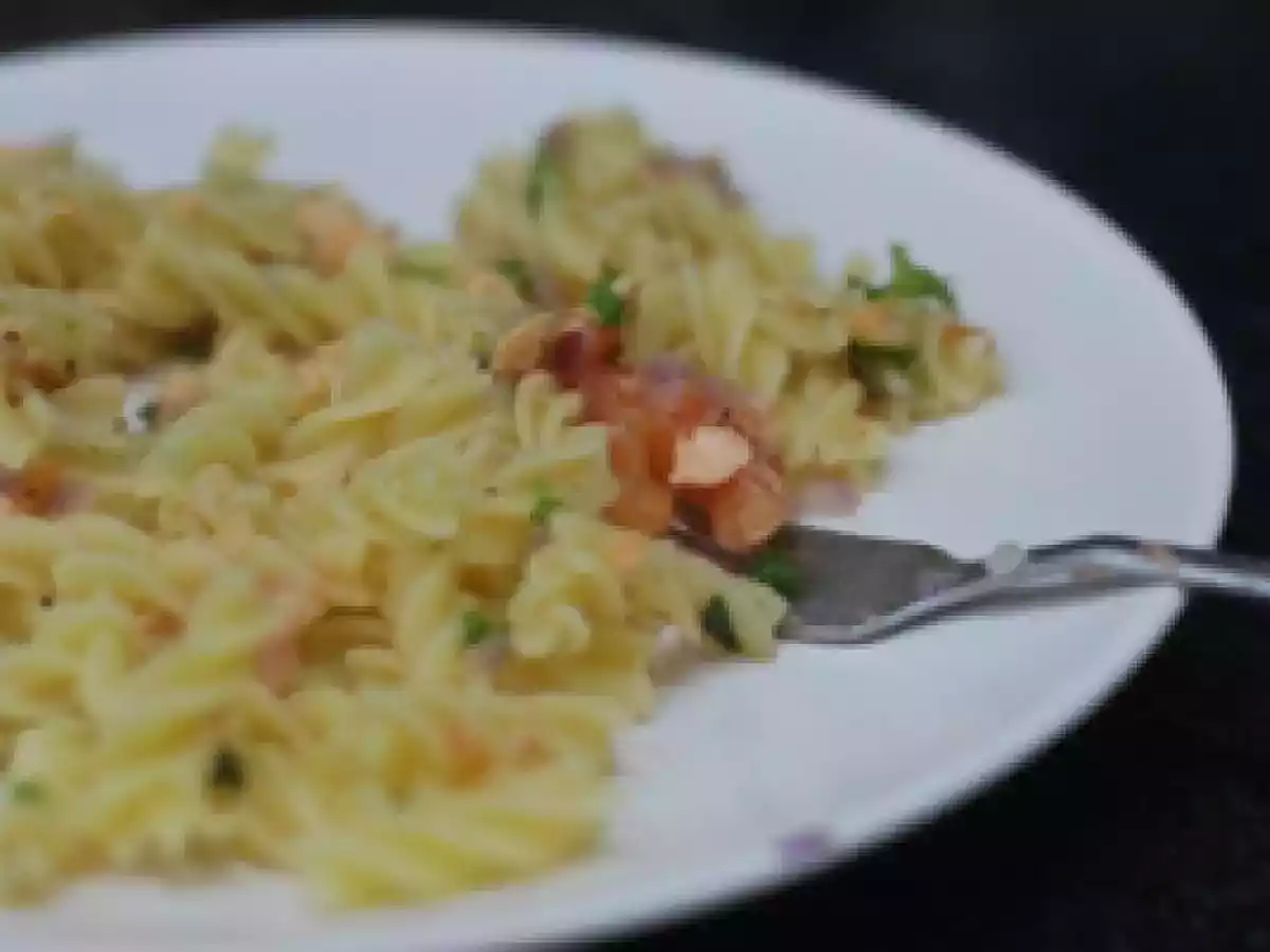 Pasta com Salmão