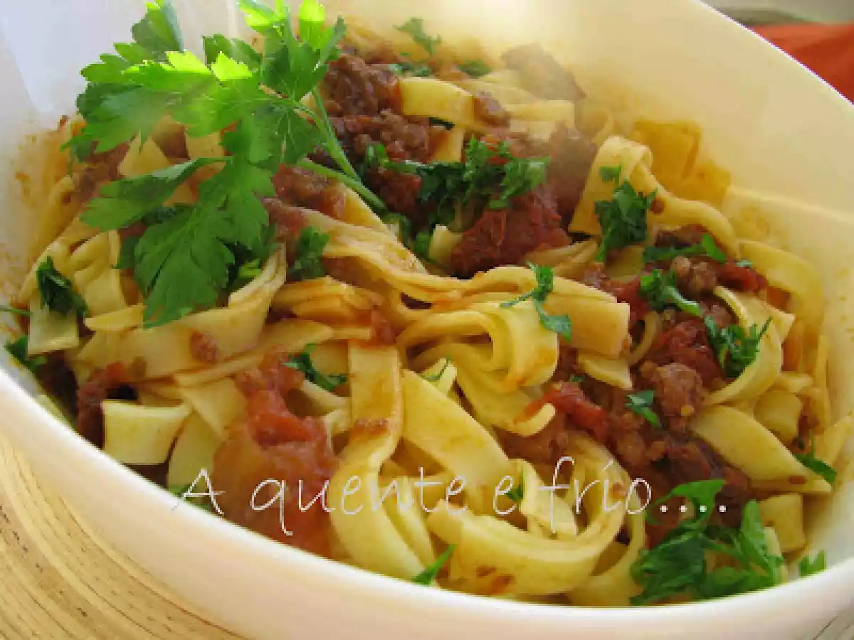 Pasta com Tomate Seco e Ricotta - foto 2