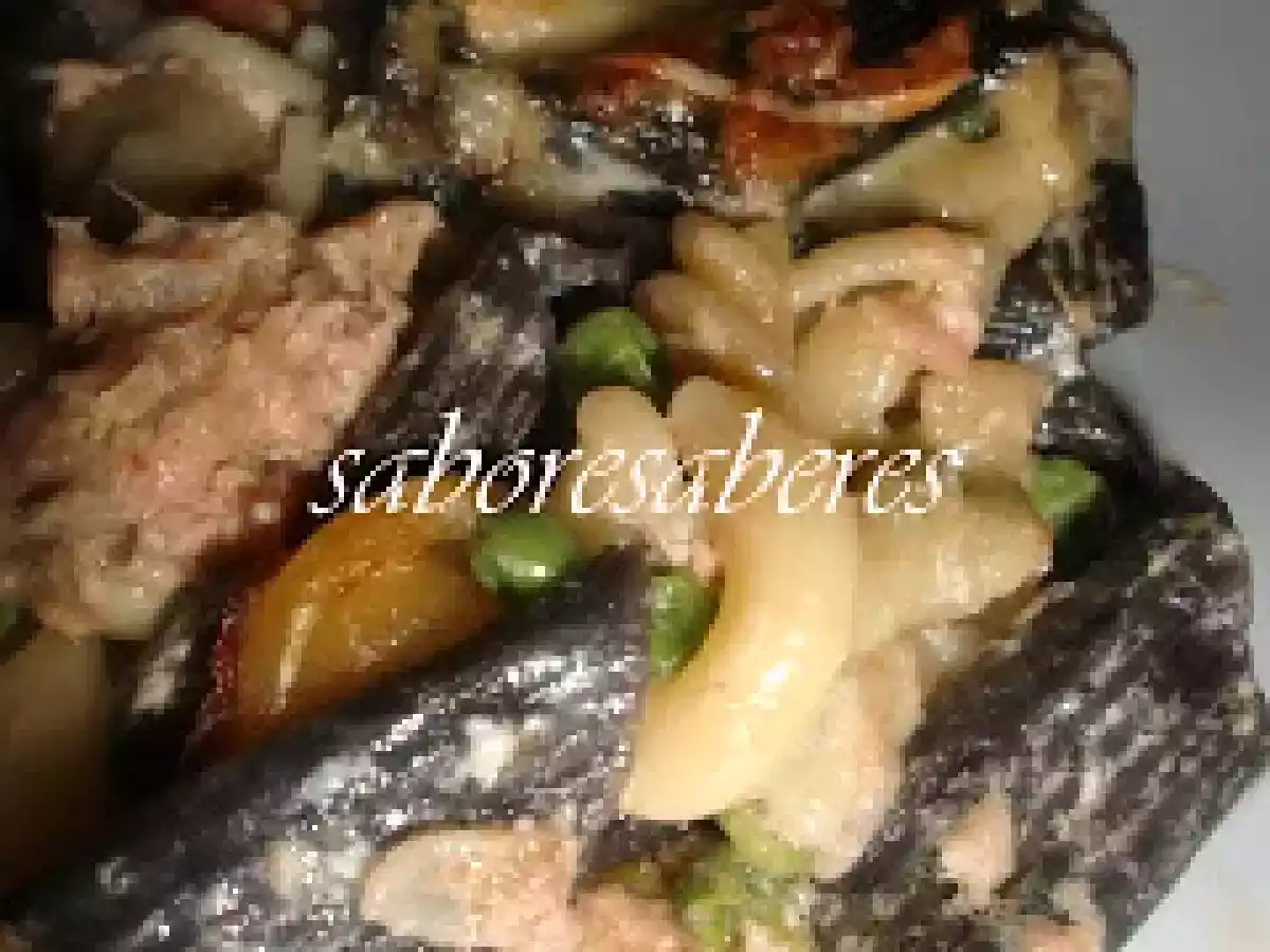 Pasta de Atum no forno - foto 2