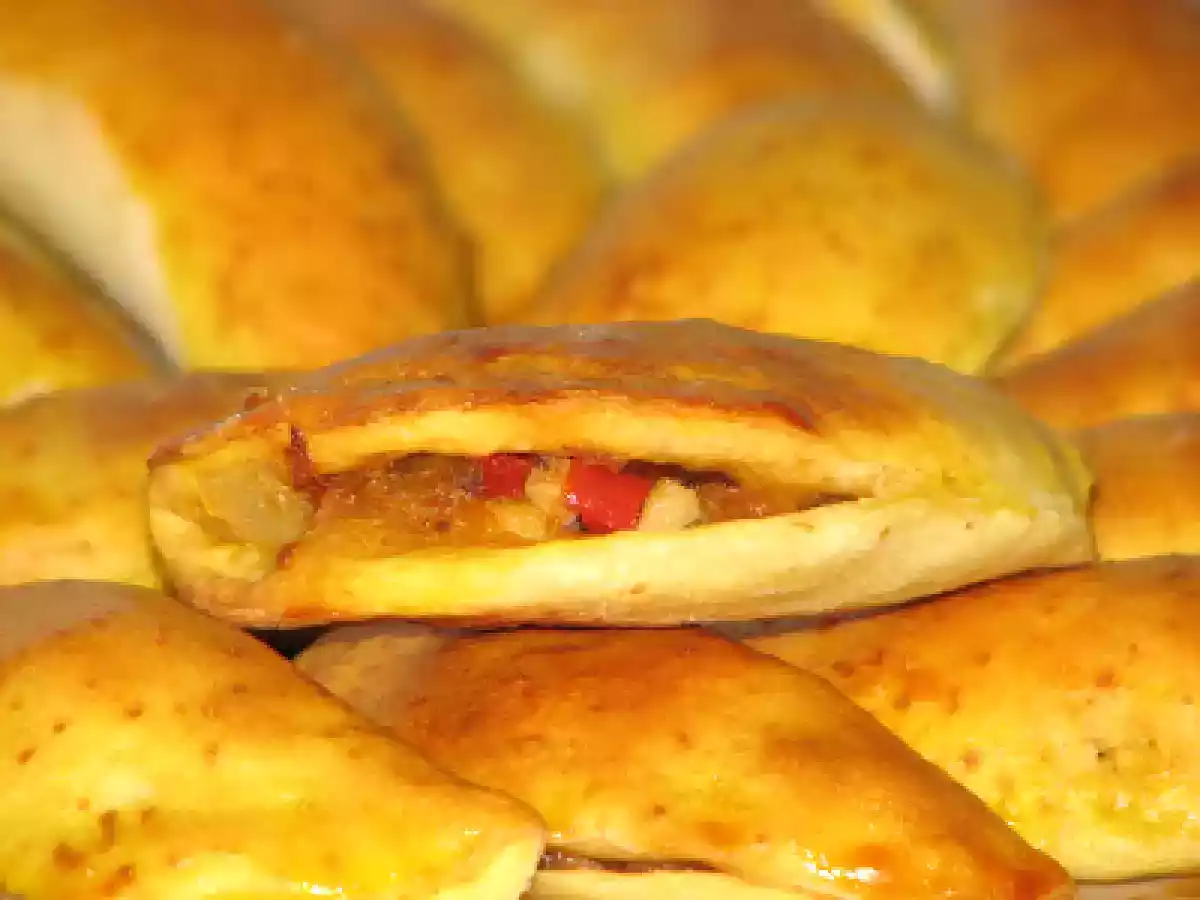 Pasteis de atum no forno