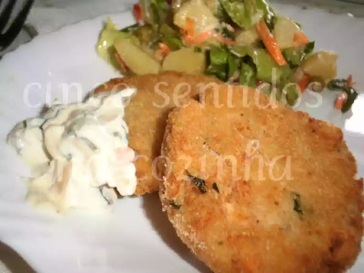 Pasteis de batata, cenoura e atum - foto 4