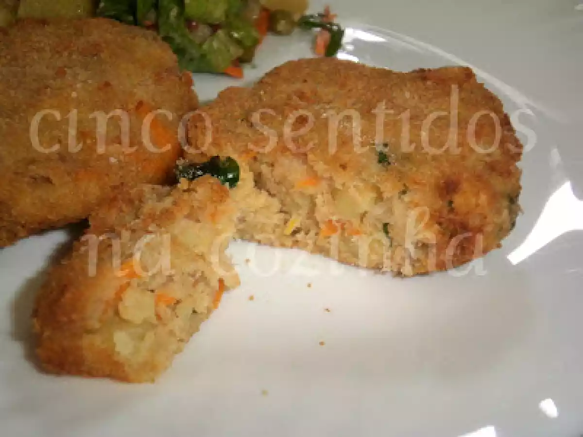 Pasteis de batata, cenoura e atum - foto 5